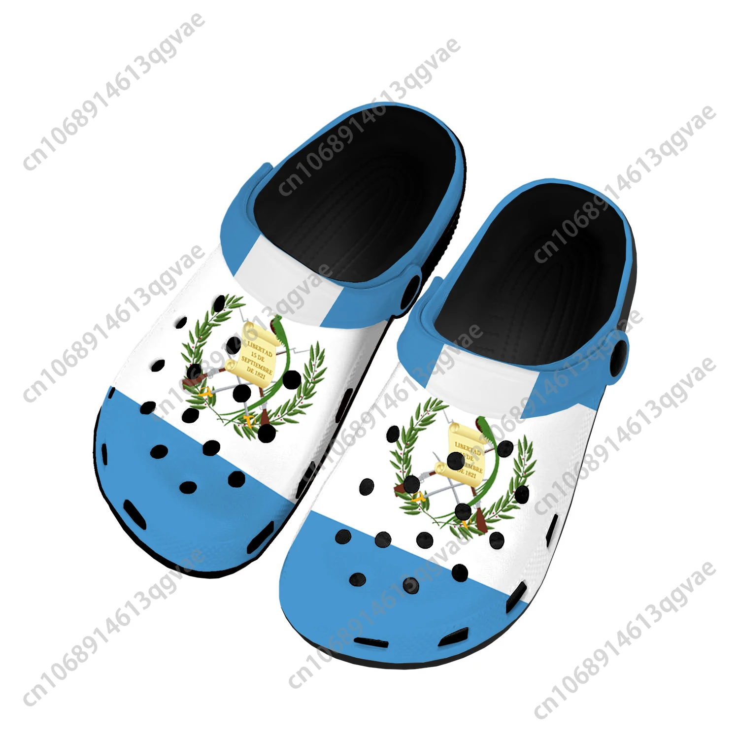 

Guatemalan Flag Home Clogs Custom Water Shoes Mens Womens Teenager Guatemala Shoe Garden Clog Breathable Beach Hole Slippers