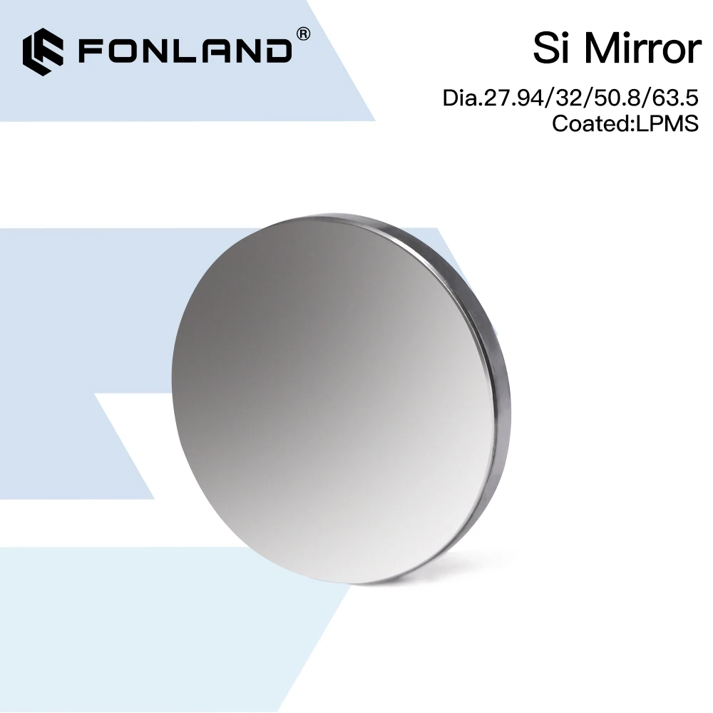 FONLAND Si Mirrors Coated LPMS Dia.27.94*3mm 32*4.18mm 50.8*3.08mm 63.5*6.35mm For Customized Series With Special Parameters
FONLAND Si Mirrors Coated LPMS Dia.27.94*3mm 32*4.18mm 50.8*3.08mm 63.5*6.35mm For Customized Series With Special Parameters