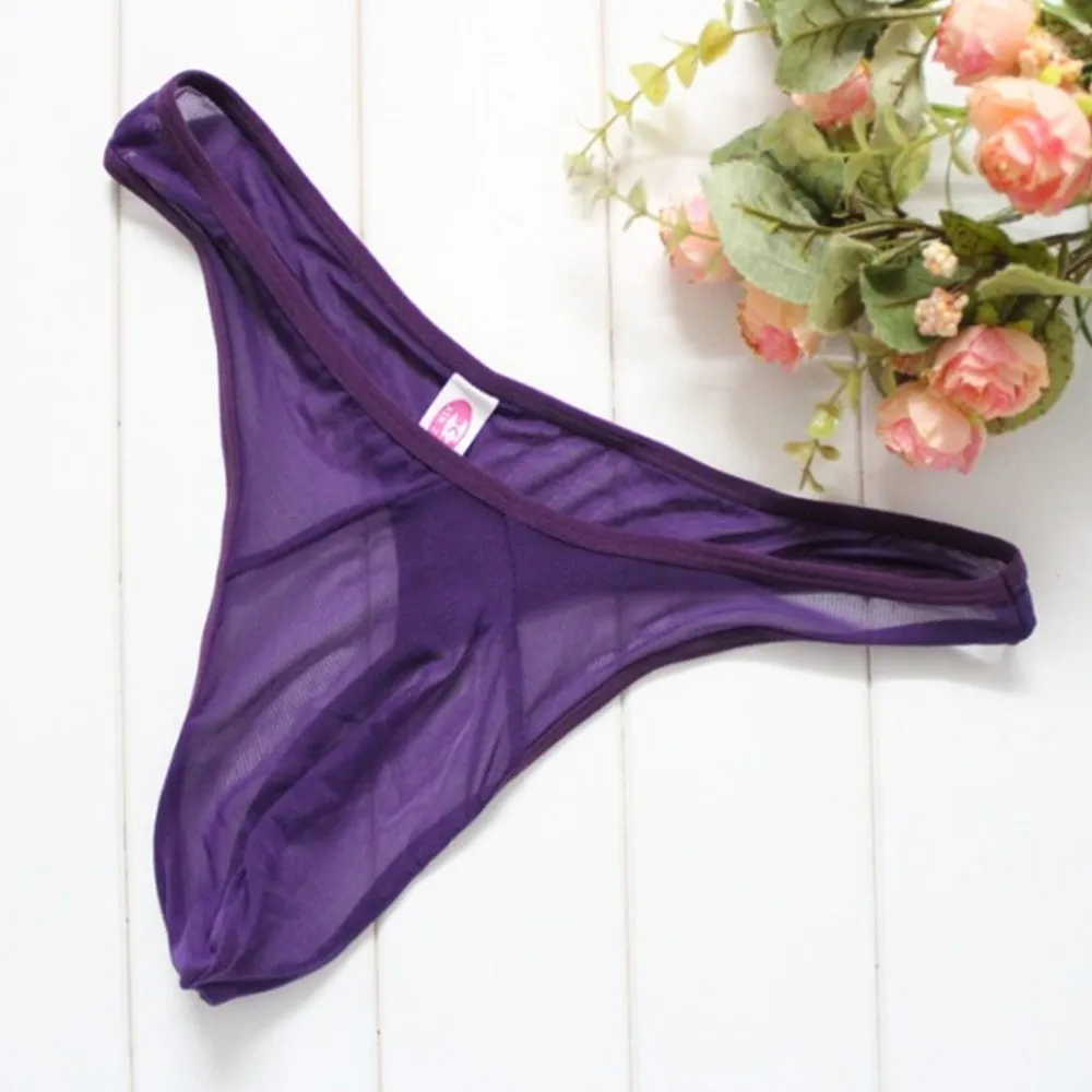 Seamless Transparent Mesh Men Underwear Stretch Sexy Briefs Thong Underwear Passionate Mesh Men's Thong Ultra-Thin Sexy Outfit
Seamless Transparent Mesh Men Underwear Stretch Sexy Briefs Thong Underwear Passionate Mesh Men's Thong Ultra-Thin Sexy Outfit