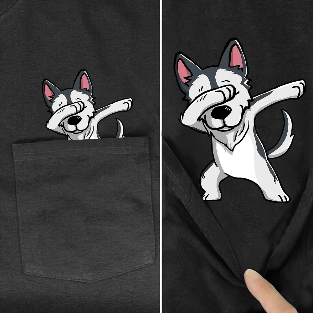 CLOOCL 100% Cotton T-shirts Fashion Brand Animal Wolf Pocket Tee Summer Short Sleeve Hip Hop Top Harajuku Women Tshirts
CLOOCL 100% Cotton T-shirts Fashion Brand Animal Wolf Pocket Tee Summer Short Sleeve Hip Hop Top Harajuku Women Tshirts