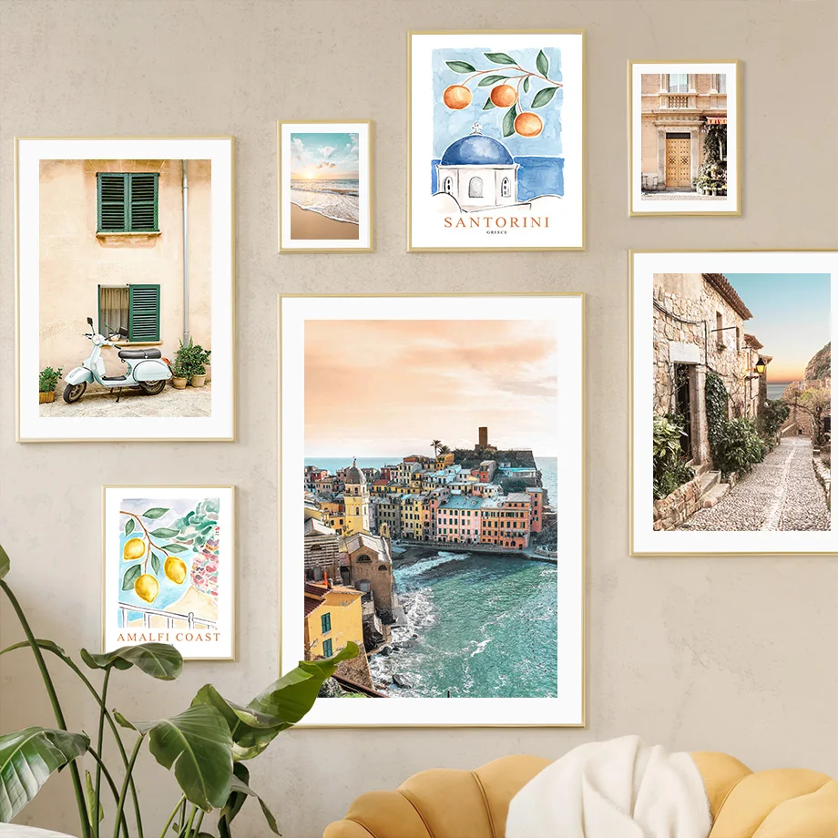 Amalfi Coast Santorini Bicycle Orange Wall Art Canvas Painting Nordic Posters And Prints Wall Pictures For Living Room Decor
Amalfi Coast Santorini Bicycle Orange Wall Art Canvas Painting Nordic Posters And Prints Wall Pictures For Living Room Decor