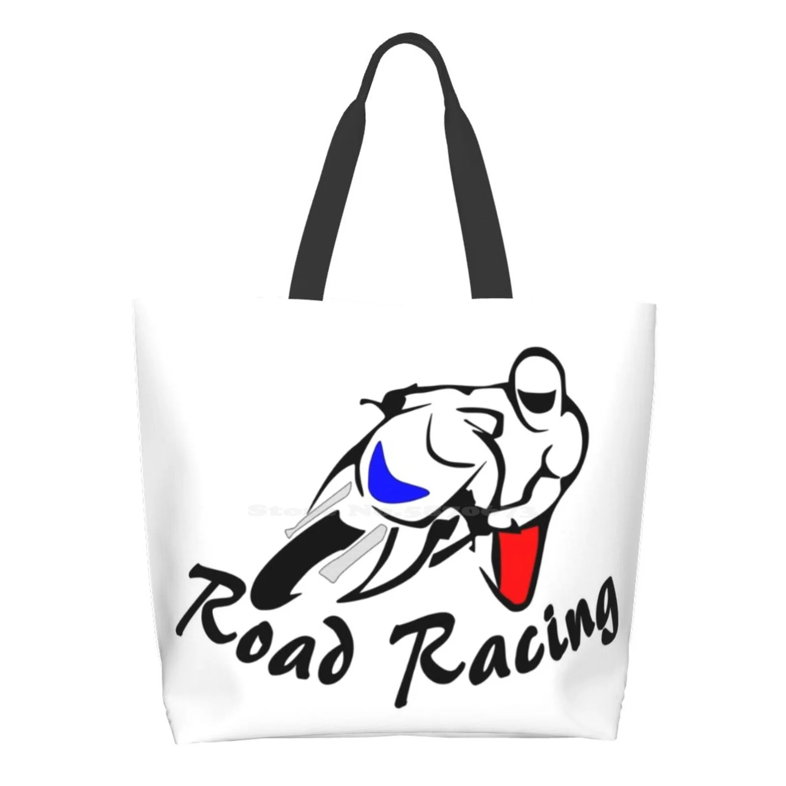 

Road Racing Uk Shopping Bags Girls Fashion Casual Pacakge Hand Bag Road Racing Bikes Superbike Sport Superstock Guy