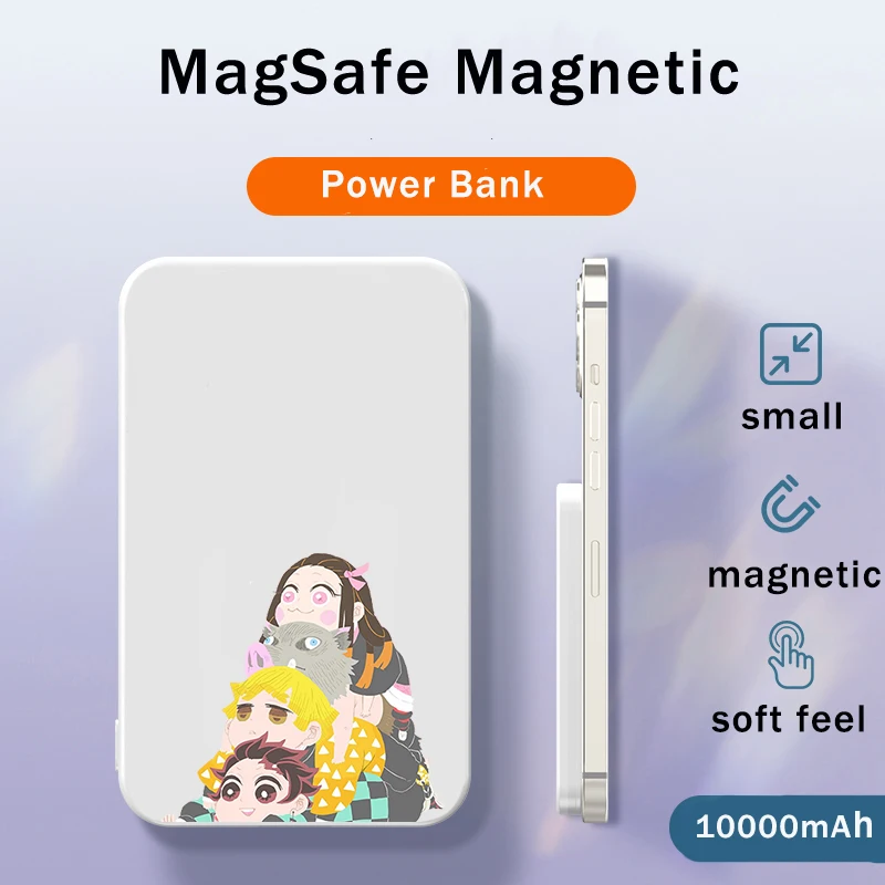 Demon Slayer Tanjirou Nezuko Zenitsu Power Bank 10000 mAh Portable Chargers External Auxiliary Battery Fast Wireless Charging
Demon Slayer Tanjirou Nezuko Zenitsu Power Bank 10000 mAh Portable Chargers External Auxiliary Battery Fast Wireless Charging