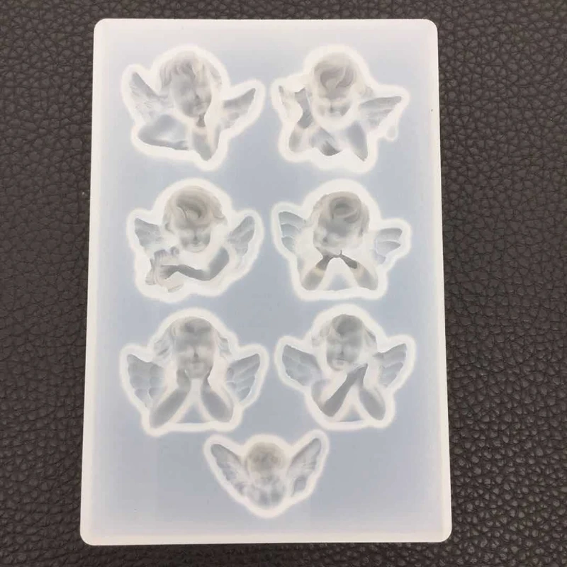 Cartoon Little Angel Silicone Mold Crystal Epoxy Resin Charms Pendants Mold Creative Gifts for Children Adults Teens
Cartoon Little Angel Silicone Mold Crystal Epoxy Resin Charms Pendants Mold Creative Gifts for Children Adults Teens
