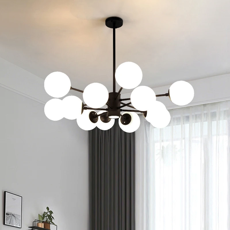 Современные Люстры в скандинавском стиле, креативные светильники с лампочками для гостиной, кухни, украшение для дома и комнаты
Современные Люстры в скандинавском стиле, креативные светильники с лампочками для гостиной, кухни, украшение для дома и комнаты