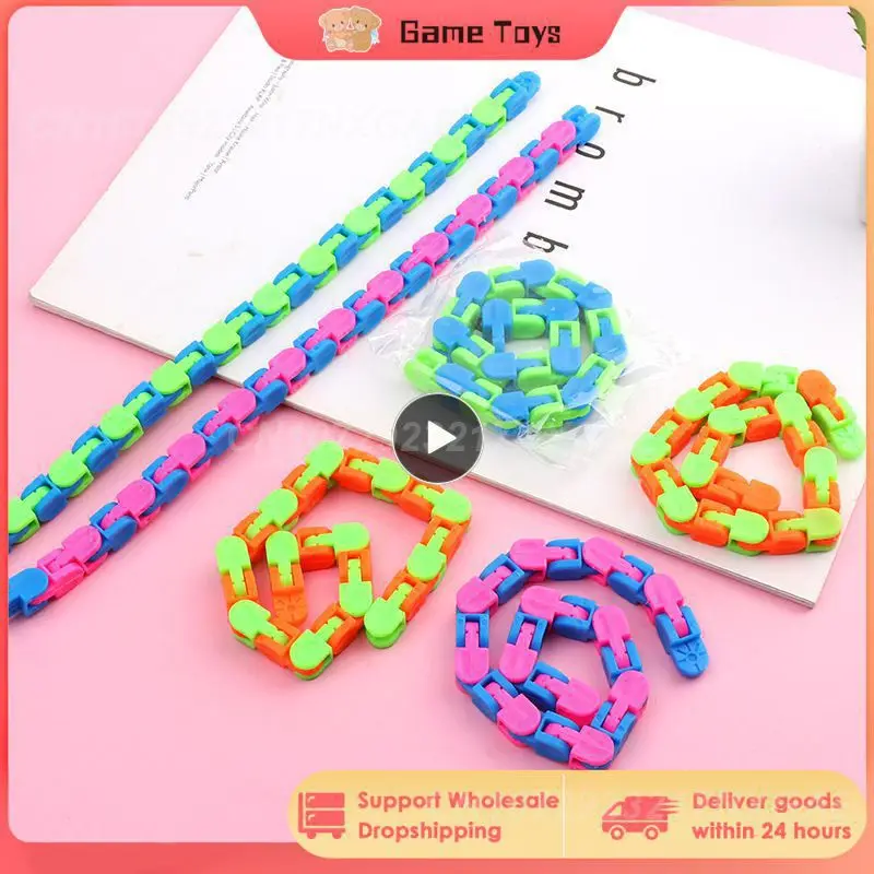 6/10/20PCS Wacky Tracks Antistress Chain Toy For Children Bike Chain Stress Relief Sensory Toys Adult Decompression Autism Needs
6/10/20PCS Wacky Tracks Antistress Chain Toy For Children Bike Chain Stress Relief Sensory Toys Adult Decompression Autism Needs