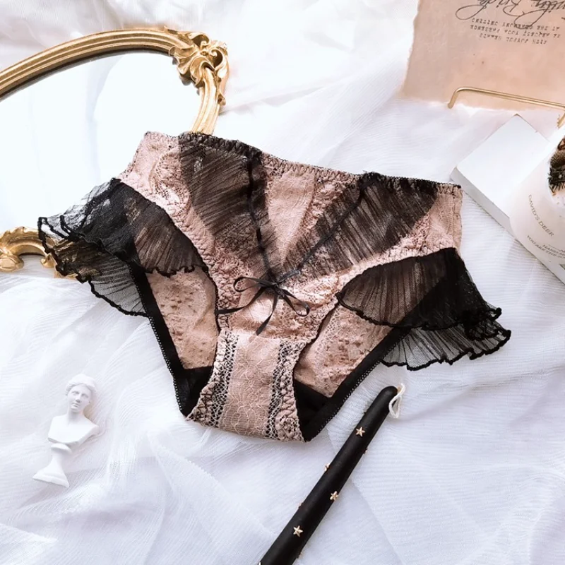 Lace Mesh Panties Women Summer Comfortable Breathable Oversized High Waisted Briefs Sexy Elastic Underwear Calcinhas Femininas
Lace Mesh Panties Women Summer Comfortable Breathable Oversized High Waisted Briefs Sexy Elastic Underwear Calcinhas Femininas