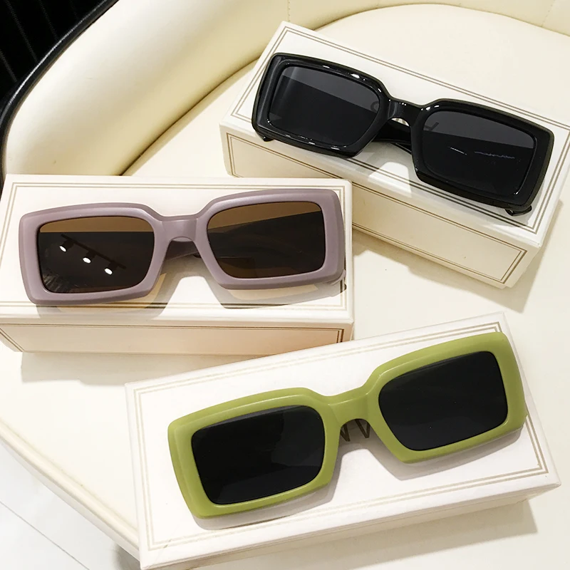 New Rectangle Sunglasses For Men Women Vintage Square Luxury Brand Designer Y2k Trend Festival Sun Glasses High Festival Quality
New Rectangle Sunglasses For Men Women Vintage Square Luxury Brand Designer Y2k Trend Festival Sun Glasses High Festival Quality