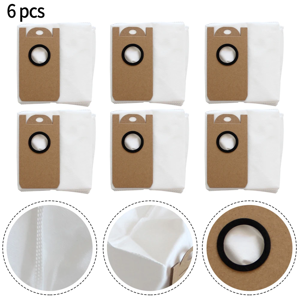 6pcs Dust Bag For Laresar L6 Pro Robot Vacuum Cleaner For Ultenic T10 Vacuum Cleaner Parts Reusable Dust Bag Floor Cleaning Tool
6pcs Dust Bag For Laresar L6 Pro Robot Vacuum Cleaner For Ultenic T10 Vacuum Cleaner Parts Reusable Dust Bag Floor Cleaning Tool