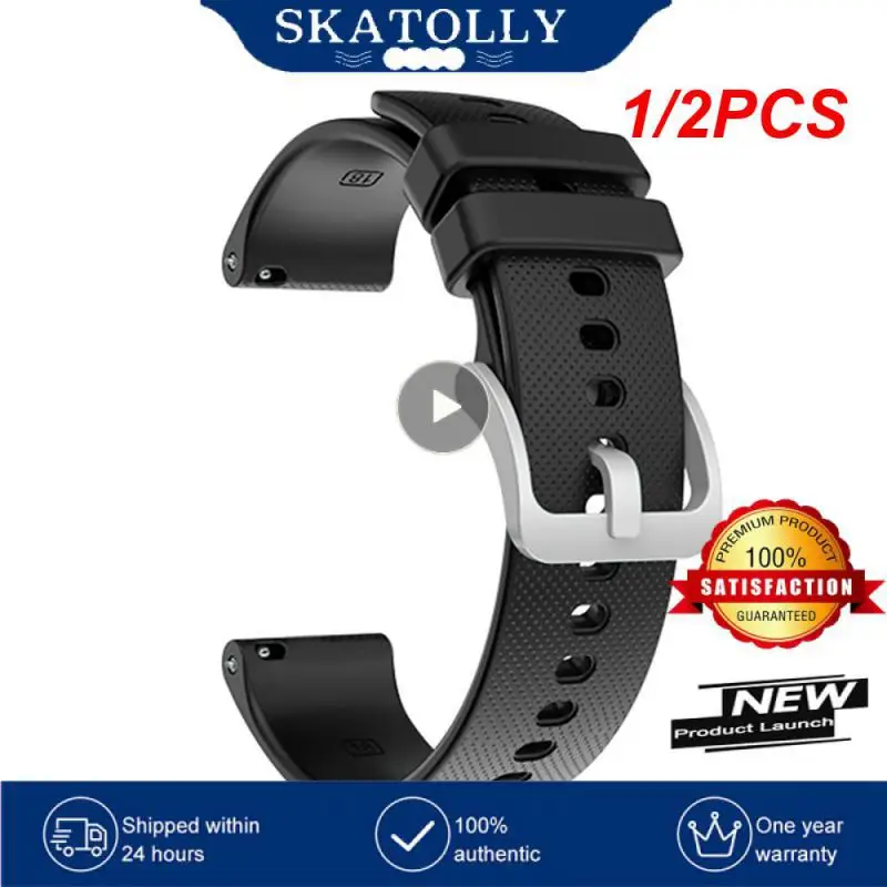 1/2 шт., силиконовый ремешок для наручных часов, 18 мм
1/2 шт., силиконовый ремешок для наручных часов, 18 мм