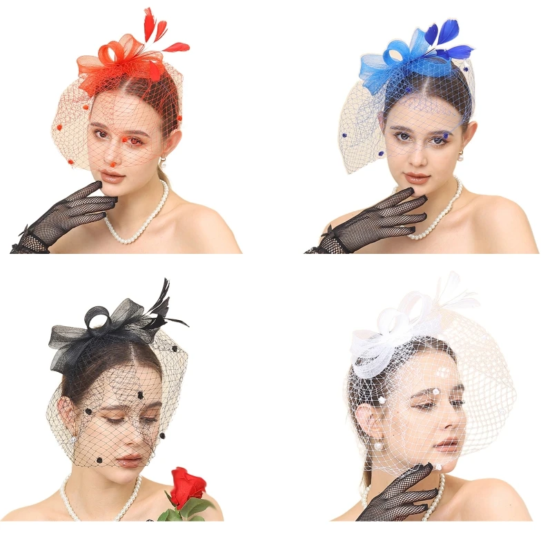 F42F Wedding Tiara Women Students Halloween Cosplay Hairband Medieval Feather Yarn Decor Headbands Delicate Hair Hoop
F42F Wedding Tiara Women Students Halloween Cosplay Hairband Medieval Feather Yarn Decor Headbands Delicate Hair Hoop