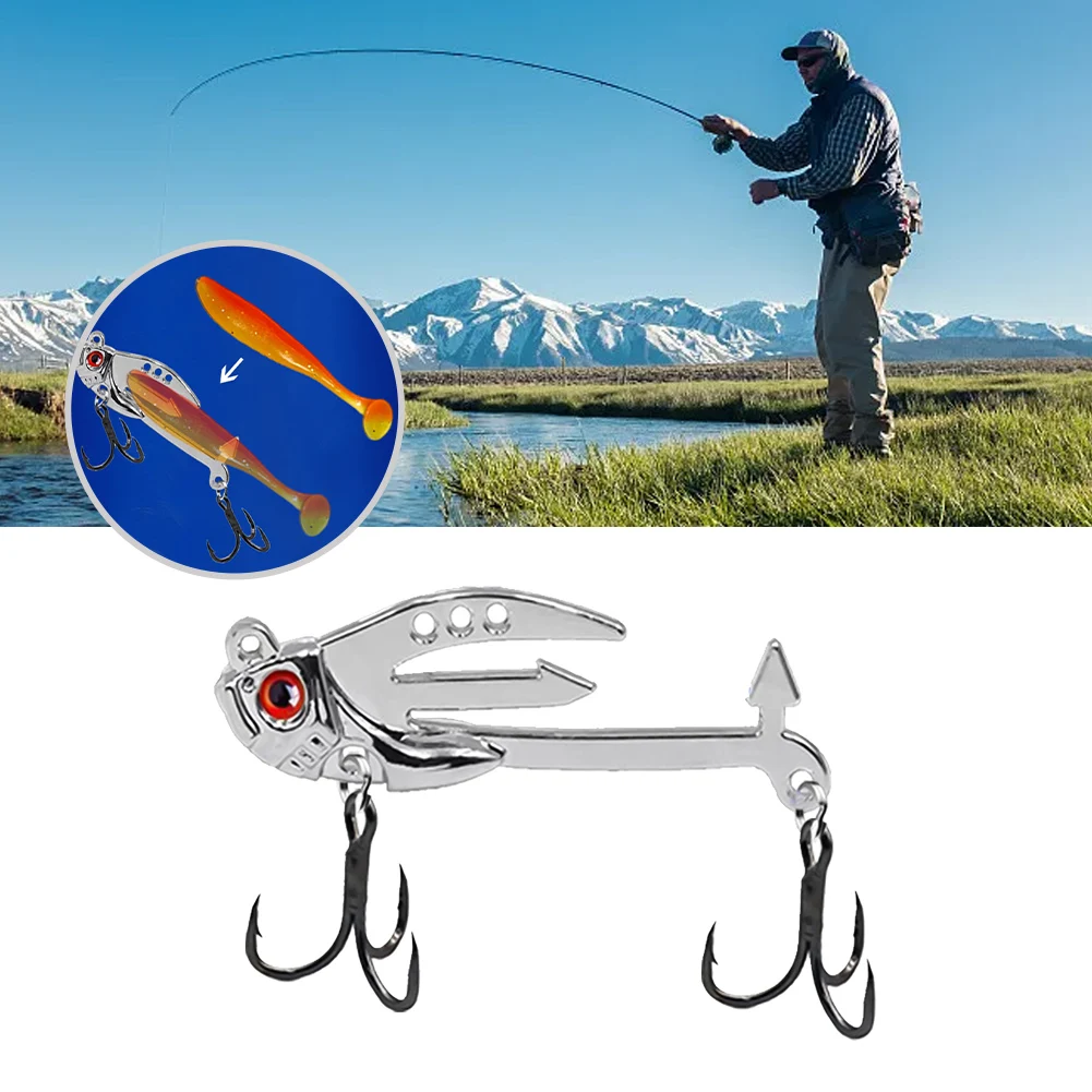 1pc Metal Blade Bait Realistic Swimming Adjustable Blade 3D Red Eyes Hard Treble Hook Lightweight Sliver Red Fishing Accessories
1pc Metal Blade Bait Realistic Swimming Adjustable Blade 3D Red Eyes Hard Treble Hook Lightweight Sliver Red Fishing Accessories