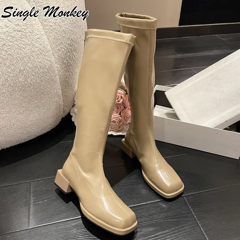 Women Shoes Knee High Motorcycle Boots 2022 New Winter Chunky Fashion Platform Boots Gladiator Designer Snow Punk Causal Boots
Women Shoes Knee High Motorcycle Boots 2022 New Winter Chunky Fashion Platform Boots Gladiator Designer Snow Punk Causal Boots