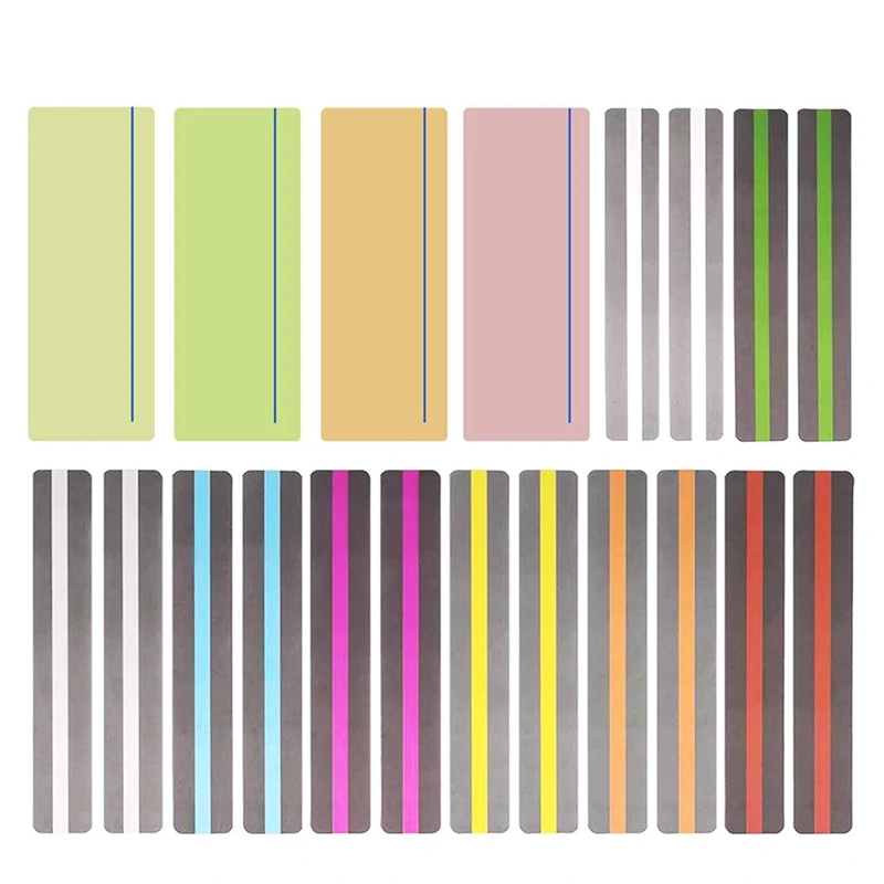 NEW-20 Pack Reading Guide Strips Colored Overlay Highlight Bookmarks Reading Tracking Rulers for Children and Dyslexics
NEW-20 Pack Reading Guide Strips Colored Overlay Highlight Bookmarks Reading Tracking Rulers for Children and Dyslexics