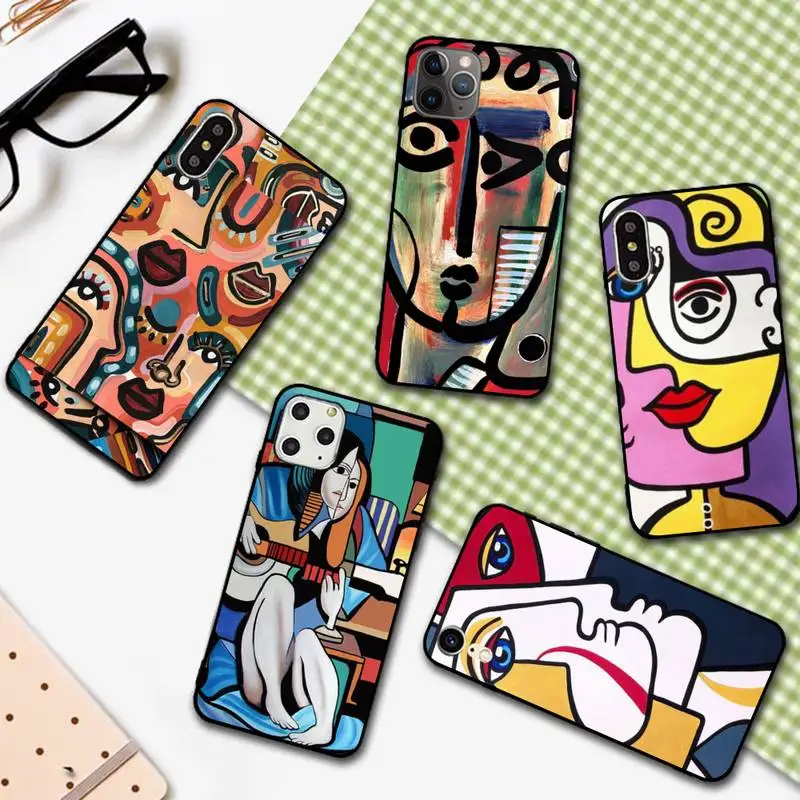 YNDFCNB Picasso abstract Art painting Phone Case for iPhone 11 12 pro XS MAX 8 7 6 6S Plus X 5S SE 2020 XR cover
YNDFCNB Picasso abstract Art painting Phone Case for iPhone 11 12 pro XS MAX 8 7 6 6S Plus X 5S SE 2020 XR cover