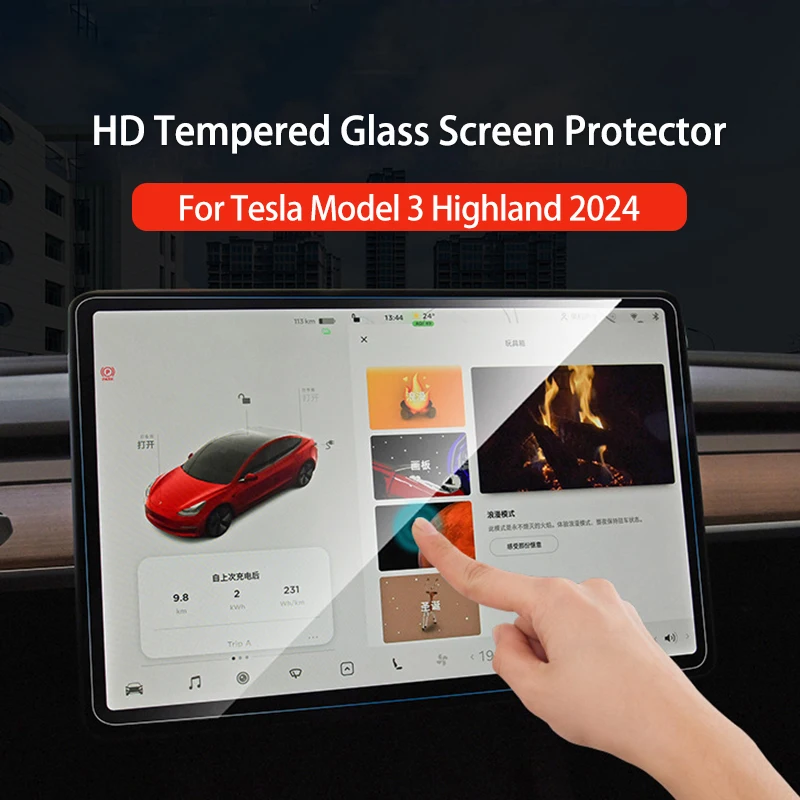 For Tesla Model 3 Highland 2024 HD Tempered Screen Protector Film,Front Rear Center Screen Film for model y 2023 accessories
For Tesla Model 3 Highland 2024 HD Tempered Screen Protector Film,Front Rear Center Screen Film for model y 2023 accessories