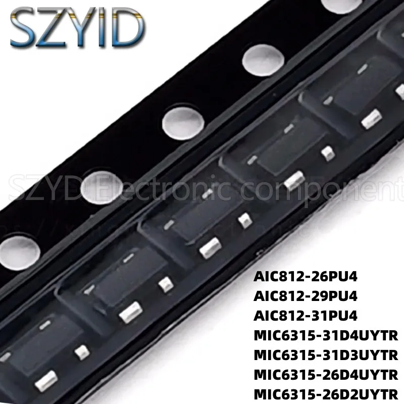 100PCS SOT143 AIC812-26PU4 AIC812-29PU4 AIC812-31PU4 MIC6315-31D4UYTR MIC6315-31D3UYTR MIC6315-26D4UYTR MIC6315-26D2UYTR
100PCS SOT143 AIC812-26PU4 AIC812-29PU4 AIC812-31PU4 MIC6315-31D4UYTR MIC6315-31D3UYTR MIC6315-26D4UYTR MIC6315-26D2UYTR