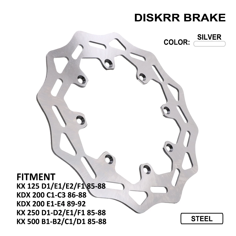 Ротор тормозного диска для мотоцикла Kawasaki KX125 KX250 KX500 KX 125 250 500 1985-1988 KDX200 KDX 200 1986-1992
Ротор тормозного диска для мотоцикла Kawasaki KX125 KX250 KX500 KX 125 250 500 1985-1988 KDX200 KDX 200 1986-1992