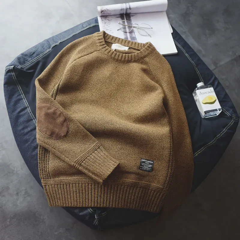 2022 Men Sweater Retro Men's Spring Autumn Casual Loose O-Neck Knitwear Pullover Sweater Fashion Harajuku Male Knitted Top
2022 Men Sweater Retro Men's Spring Autumn Casual Loose O-Neck Knitwear Pullover Sweater Fashion Harajuku Male Knitted Top