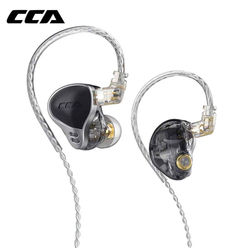 CCA CA24 Metal In Ear Earphone 24-unit Balanced Armature Headphone Sport Headset with Microphone Kz
CCA CA24 Metal In Ear Earphone 24-unit Balanced Armature Headphone Sport Headset with Microphone Kz