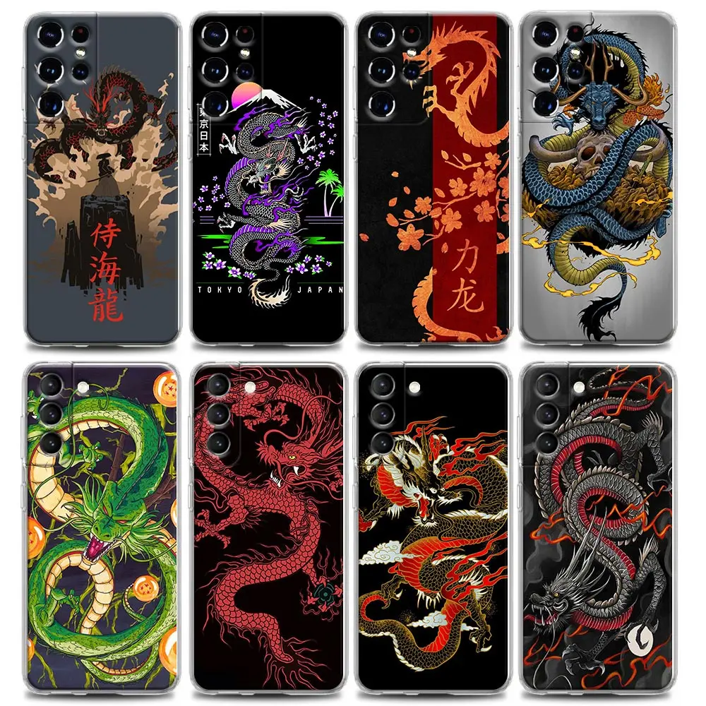 Clear Phone Case for Samsung S9 S10 4G S10e S20 S21 Plus Ultra FE 5G M51 M31 S M21 Soft Silicone Fashion Dragon Pattern
Clear Phone Case for Samsung S9 S10 4G S10e S20 S21 Plus Ultra FE 5G M51 M31 S M21 Soft Silicone Fashion Dragon Pattern