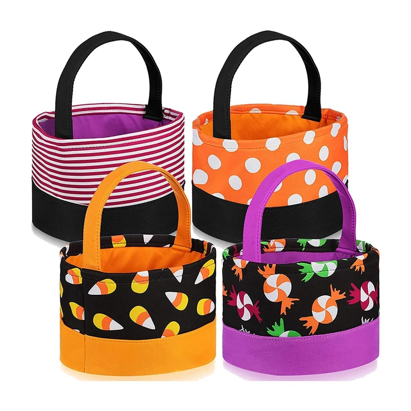 4 Pack Halloween Trick Or Treat Bag For Kids Halloween Candy Basket Bag Gift Halloween Party Favor Bags Children Buckets
4 Pack Halloween Trick Or Treat Bag For Kids Halloween Candy Basket Bag Gift Halloween Party Favor Bags Children Buckets