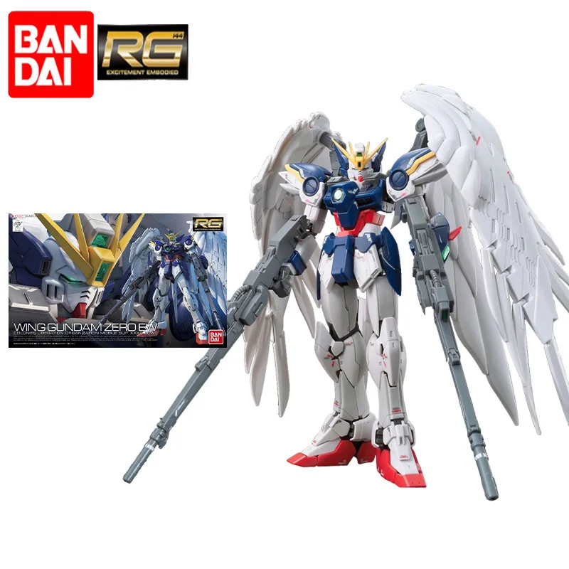 Bandai оригинальная модель Gundam RG 17 1/144 WING Gundam ZERO EW пластиковый мобильный Костюм Аниме экшн-Фигурки игрушки подарки для детей
Bandai оригинальная модель Gundam RG 17 1/144 WING Gundam ZERO EW пластиковый мобильный Костюм Аниме экшн-Фигурки игрушки подарки для детей