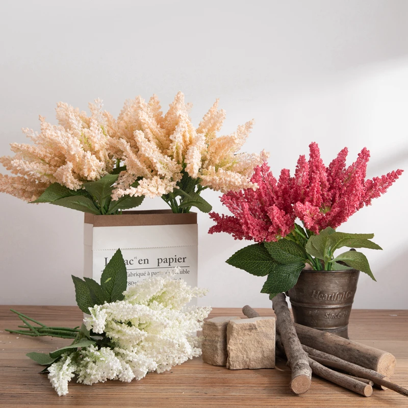 LuanQI 35cm7 Head Plastic Artificial Lavender Bouquet Artificial Flower For Home Wedding Indoor Outdoor Office Table Decoration
LuanQI 35cm7 Head Plastic Artificial Lavender Bouquet Artificial Flower For Home Wedding Indoor Outdoor Office Table Decoration