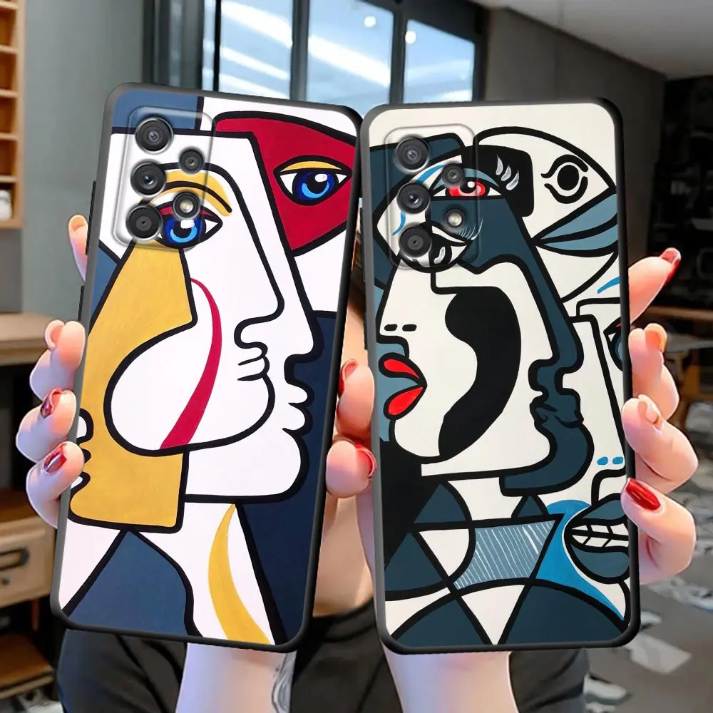 P-Picasso Abstract Art Painting Graffiti Phone Case For Samsung Galaxy S23 S22 S21 S20 Fe Ultra S10 S10e S9 Plus Lite 5G Cover
P-Picasso Abstract Art Painting Graffiti Phone Case For Samsung Galaxy S23 S22 S21 S20 Fe Ultra S10 S10e S9 Plus Lite 5G Cover