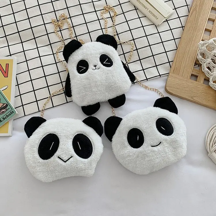 Panda Plush Zipper Bag Cute Cartoon Coin Bags Shoulder Cross Body Bags Mobile Phone Bag Fashion Students Girls Storege Pouches
Panda Plush Zipper Bag Cute Cartoon Coin Bags Shoulder Cross Body Bags Mobile Phone Bag Fashion Students Girls Storege Pouches