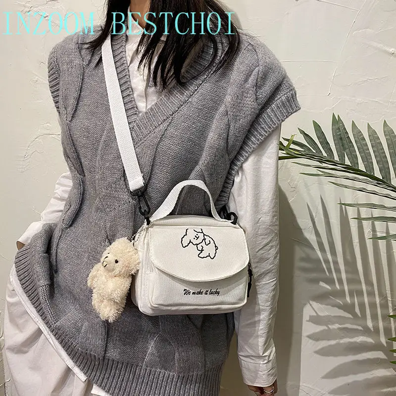 2023 New Korean Fashion Small Fresh Canvas Bag Multifunctional Puppy Outdoor Travel Mini One-shoulder Diagonal Package All-match
2023 New Korean Fashion Small Fresh Canvas Bag Multifunctional Puppy Outdoor Travel Mini One-shoulder Diagonal Package All-match