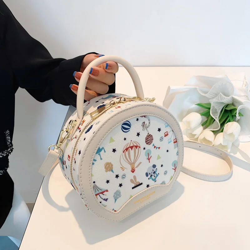 Printing Round Female Handbags and Wallet High Quality Canvas Women Crossbody Bags for Women 2022 Fashion Lady Tote Shoulder Bag
Printing Round Female Handbags and Wallet High Quality Canvas Women Crossbody Bags for Women 2022 Fashion Lady Tote Shoulder Bag