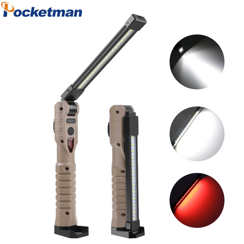 LED Flashlight Magnetic 7 Modes USB Rechargeable Torch Waterproof Work Light for Camping Car Repairing with Built-in Battery
LED Flashlight Magnetic 7 Modes USB Rechargeable Torch Waterproof Work Light for Camping Car Repairing with Built-in Battery