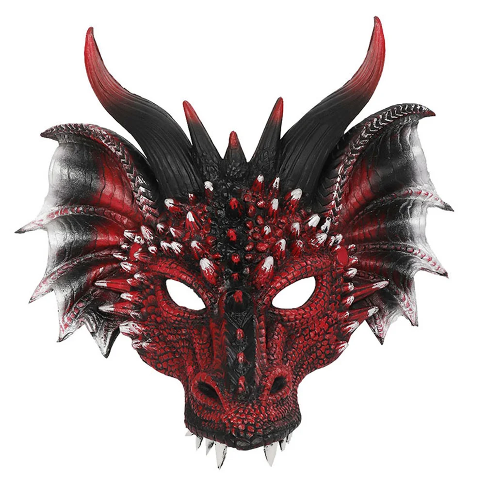 Make Black Red Dragon Mask Man Latex Clothing Halloween Cosplay Facekmask Pu Horrible The
Make Black Red Dragon Mask Man Latex Clothing Halloween Cosplay Facekmask Pu Horrible The