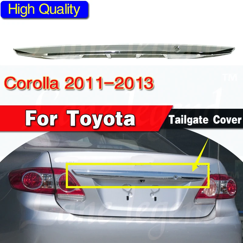 Автомобильный Стайлинг для Toyota Corolla 2011 2012 2013 Abs Chrome 1 шт. в комплекте литьевая крышка багажника автомобиля
Автомобильный Стайлинг для Toyota Corolla 2011 2012 2013 Abs Chrome 1 шт. в комплекте литьевая крышка багажника автомобиля