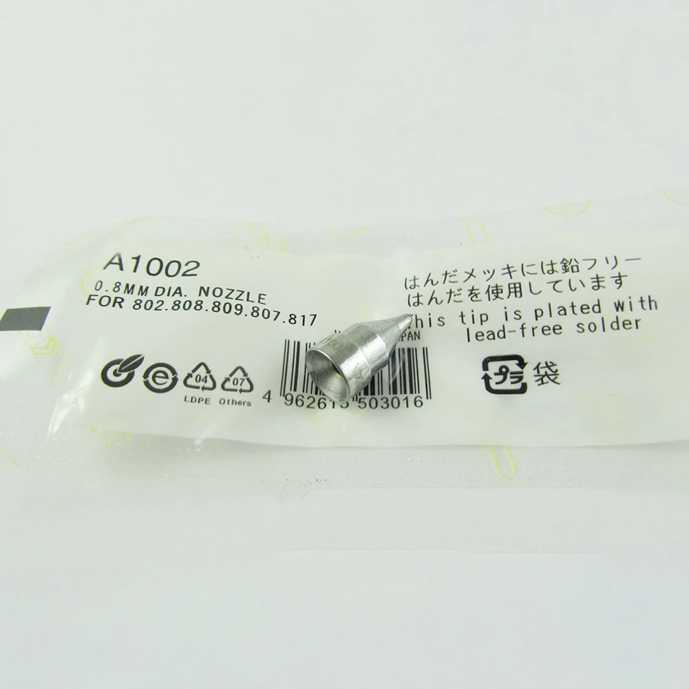 Свинцовый сварочный наконечник, сварочный наконечник 1,0 мм, 1 шт., 802, 808, 809, 807, 817 A, серии A1002-7 для штыревой наконечника Hakko, не требующий лидера 
Свинцовый сварочный наконечник, сварочный наконечник 1,0 мм, 1 шт., 802, 808, 809, 807, 817 A, серии A1002-7 для штыревой наконечника Hakko, не требующий лидера