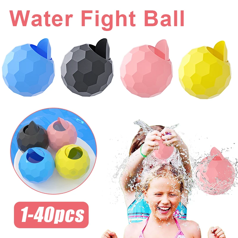 1-40pcs Water Bomb Splash Balls Reusable Water Balloons Absorbent Ball Outdoor Pool Beach Play Toy Party Favors Water Fight Game
1-40pcs Water Bomb Splash Balls Reusable Water Balloons Absorbent Ball Outdoor Pool Beach Play Toy Party Favors Water Fight Game