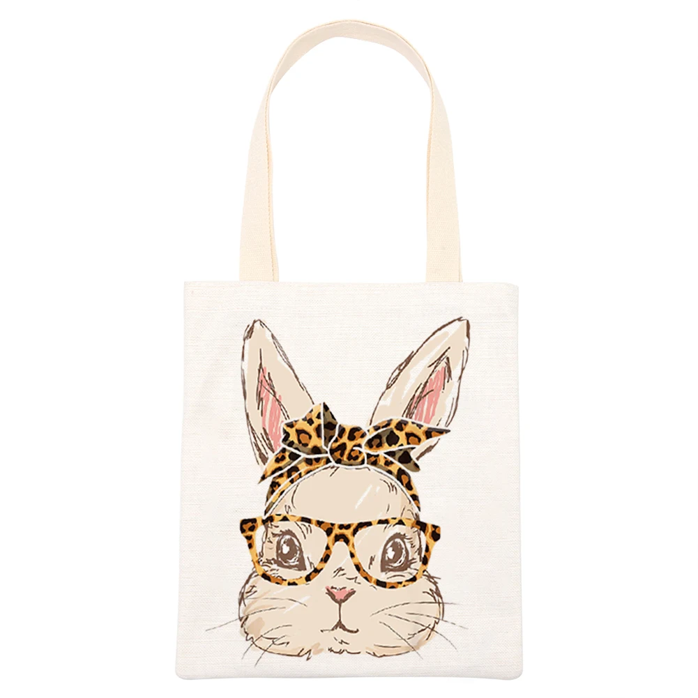 Painting Print Totes Bag Rabbit Glasses Pattern Women Handbag Ladies Canvas Travel Shoulder Bag Large Capacity Handbags
Painting Print Totes Bag Rabbit Glasses Pattern Women Handbag Ladies Canvas Travel Shoulder Bag Large Capacity Handbags