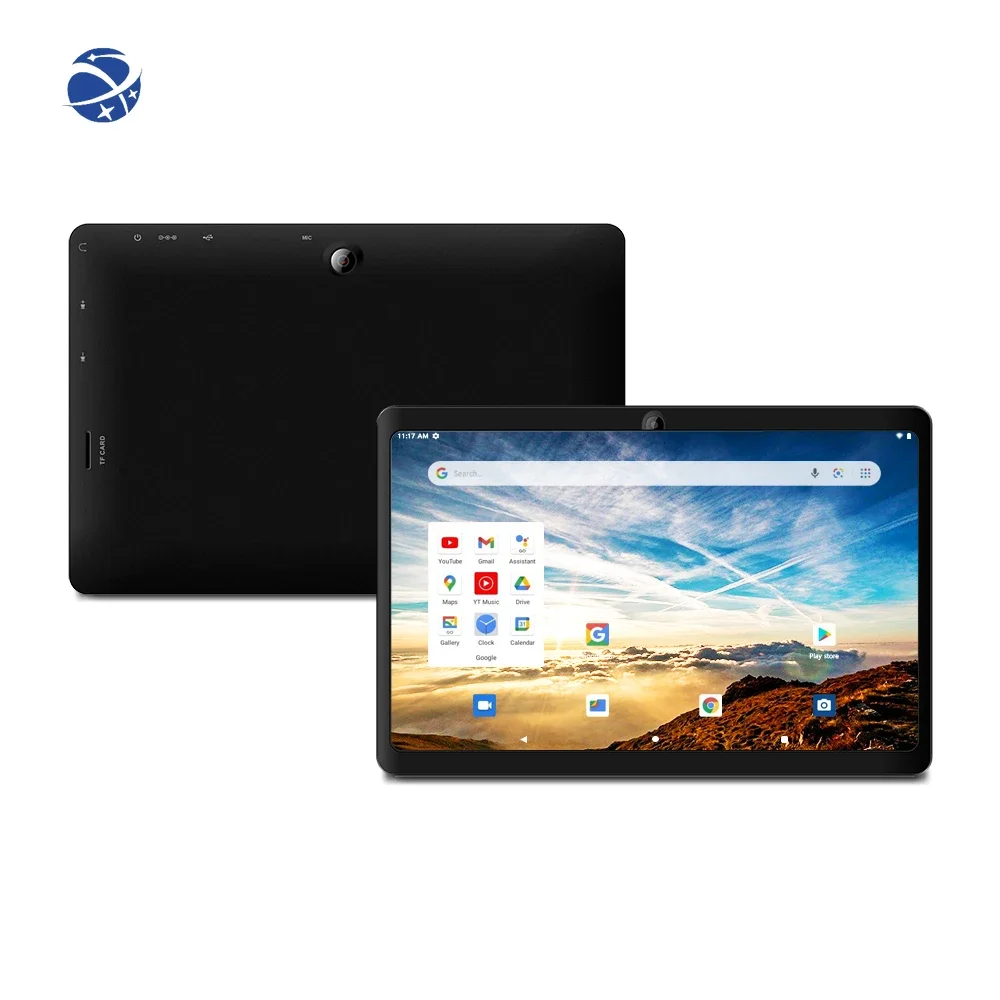Android 11 P + G дешевый Wifi планшет Usb жесткий четырехъядерный Idino ноутбук Note Book 7