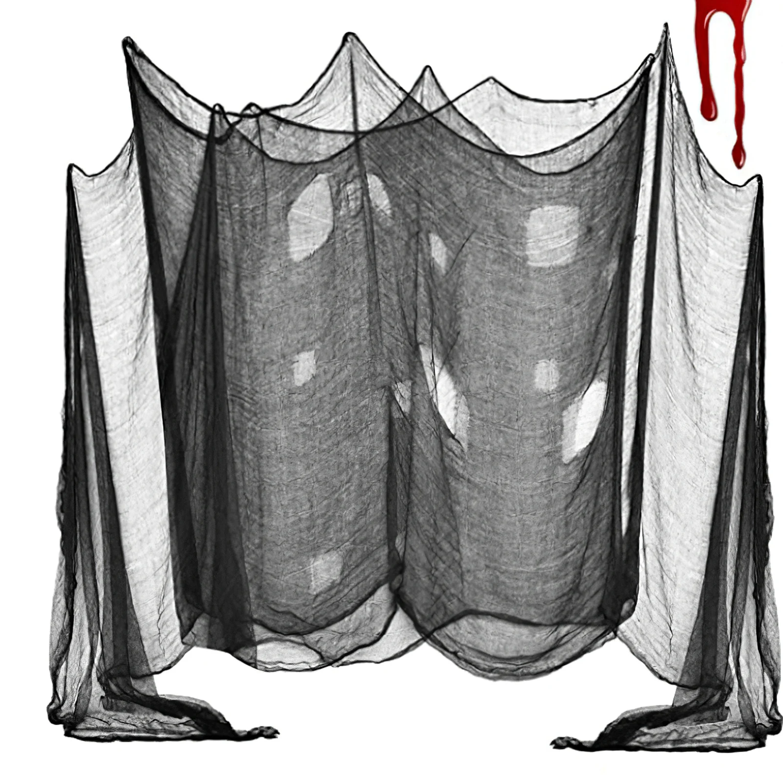 Halloween Gauze Scary Halloween Black Spun Durable Yarn-dyed Ghost Festival Polyester Cotton Upholstery with High Elasticity
Halloween Gauze Scary Halloween Black Spun Durable Yarn-dyed Ghost Festival Polyester Cotton Upholstery with High Elasticity
