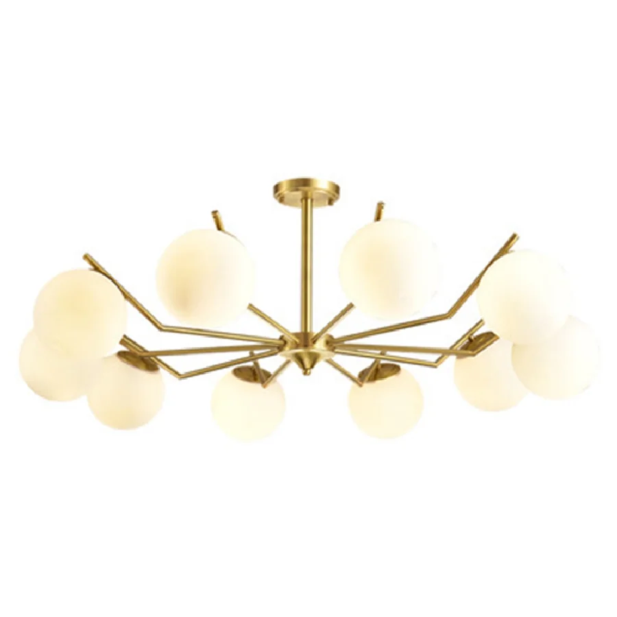 LukLoy Copper Ball Pendant Lamp Ceiling Pendant Chandeliers Hang Light Hang Lamp for Foyer Staircase Atrium High Ceiling Place
LukLoy Copper Ball Pendant Lamp Ceiling Pendant Chandeliers Hang Light Hang Lamp for Foyer Staircase Atrium High Ceiling Place
