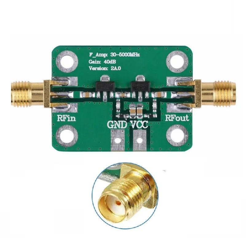 30-4000MHz 40dB Gain Broadband High Frequency RF Amplifier Module For FM HF VHF/UHF
30-4000MHz 40dB Gain Broadband High Frequency RF Amplifier Module For FM HF VHF/UHF