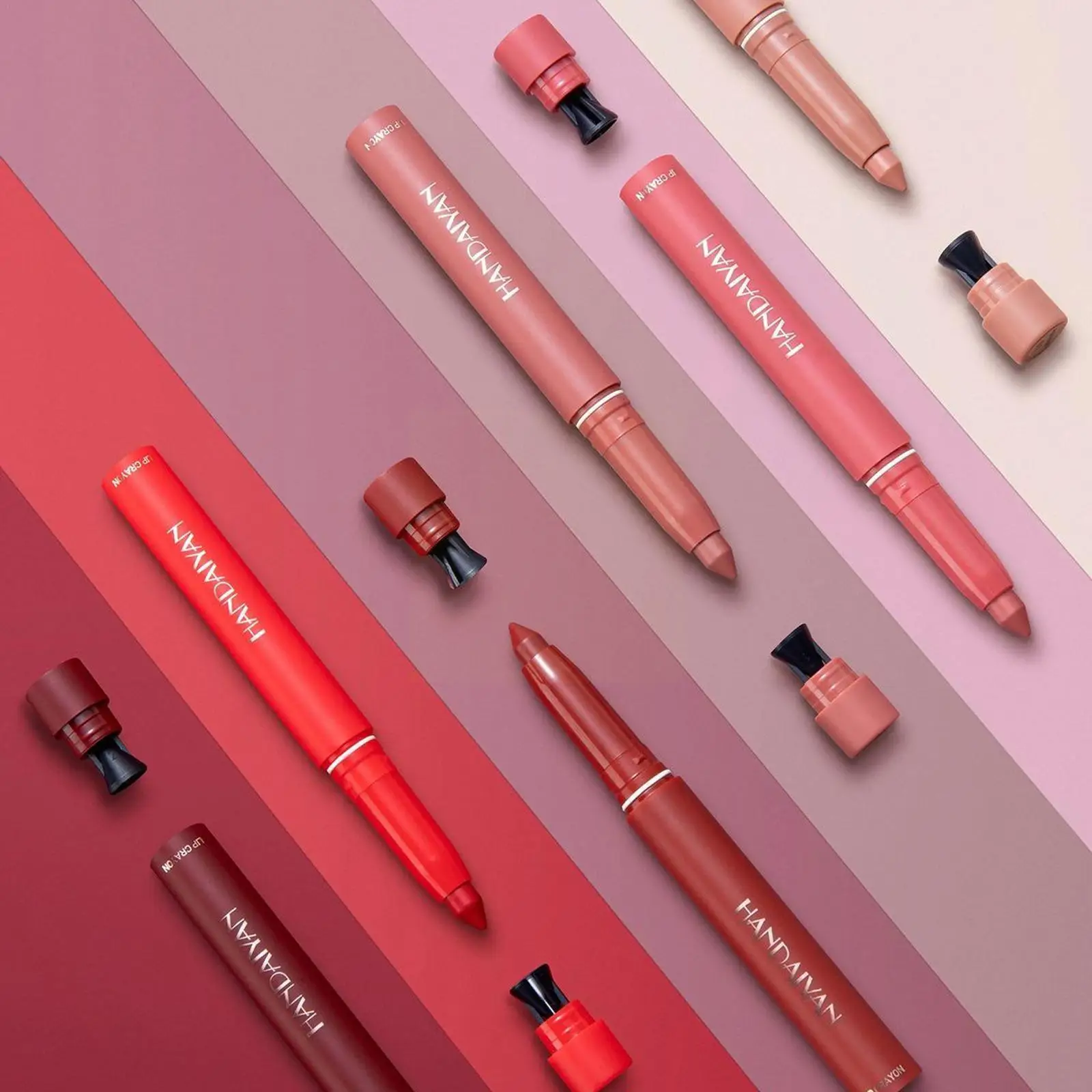 Elvet Matte Lipstick Lipstick Pen Waterproof Non Stick Lipstick Pen Cup Resistant Cutting Color Tool Dual-use Rotary Makeup A7A7
Elvet Matte Lipstick Lipstick Pen Waterproof Non Stick Lipstick Pen Cup Resistant Cutting Color Tool Dual-use Rotary Makeup A7A7