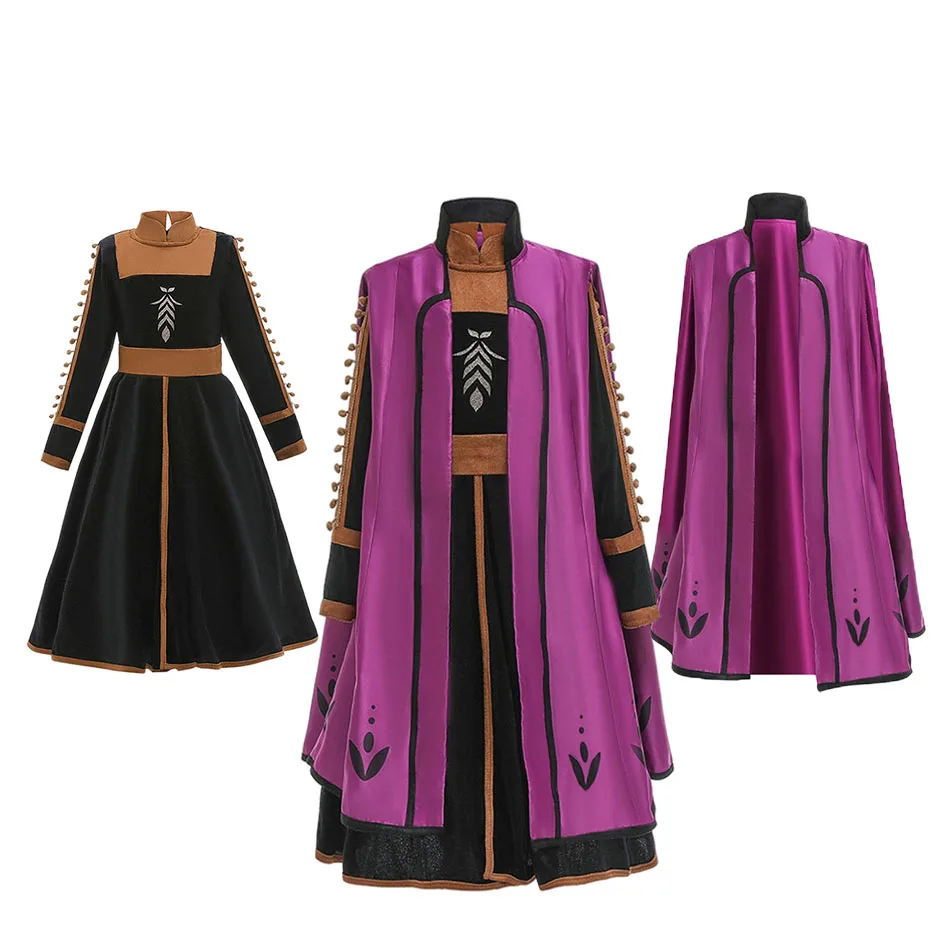 Anna Princess Girls Dress Fashion Cosplay Kids Clothes Boutique Clothing Long Sleeves Full-derss
Anna Princess Girls Dress Fashion Cosplay Kids Clothes Boutique Clothing Long Sleeves Full-derss