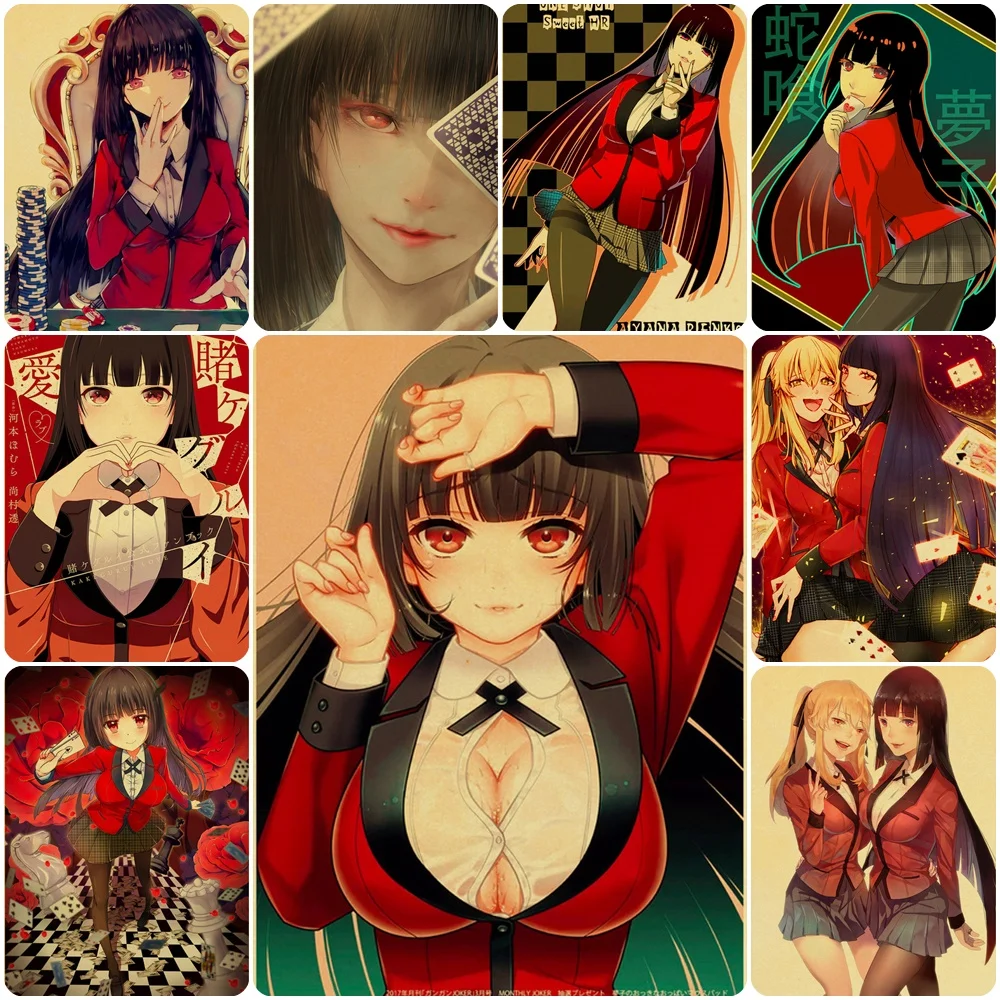 Kakegurui Anime Metal Print Plates Sexy Girl Tin Sign Metal Poster Vintage Cartoon Decor Pub Bar Sign Man Cave Metal Tin Plaques
Kakegurui Anime Metal Print Plates Sexy Girl Tin Sign Metal Poster Vintage Cartoon Decor Pub Bar Sign Man Cave Metal Tin Plaques