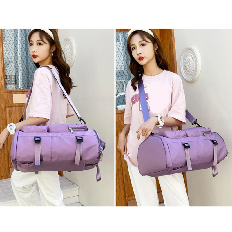Fashion Crossbody Ladies Sports Luggage Bags Large Capacity Women's Travel Bag Casual Weekend Travel Backpack Multifunction
Fashion Crossbody Ladies Sports Luggage Bags Large Capacity Women's Travel Bag Casual Weekend Travel Backpack Multifunction
