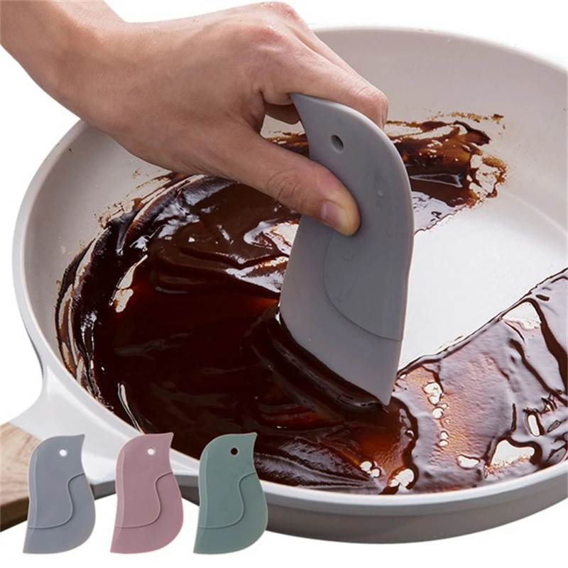 2Pc Penguin Shape Flexible Pan Scraper Multi-function Dough Cutter for Kitchen Gadget Dirty Stains Dish Bowl Oil Cleaning Tools
2Pc Penguin Shape Flexible Pan Scraper Multi-function Dough Cutter for Kitchen Gadget Dirty Stains Dish Bowl Oil Cleaning Tools