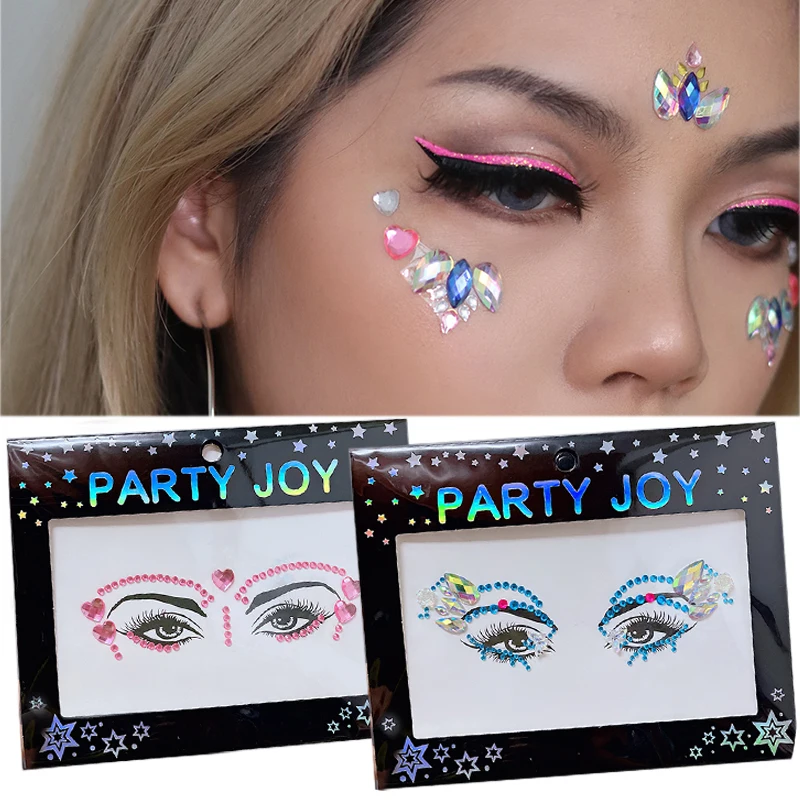 Glitter Face Jewelry Face Jewels Stickers Diamond Makeup Body Art Eyeliner Tattoos Party Makeup Tools Eye Style Rhinestones
Glitter Face Jewelry Face Jewels Stickers Diamond Makeup Body Art Eyeliner Tattoos Party Makeup Tools Eye Style Rhinestones