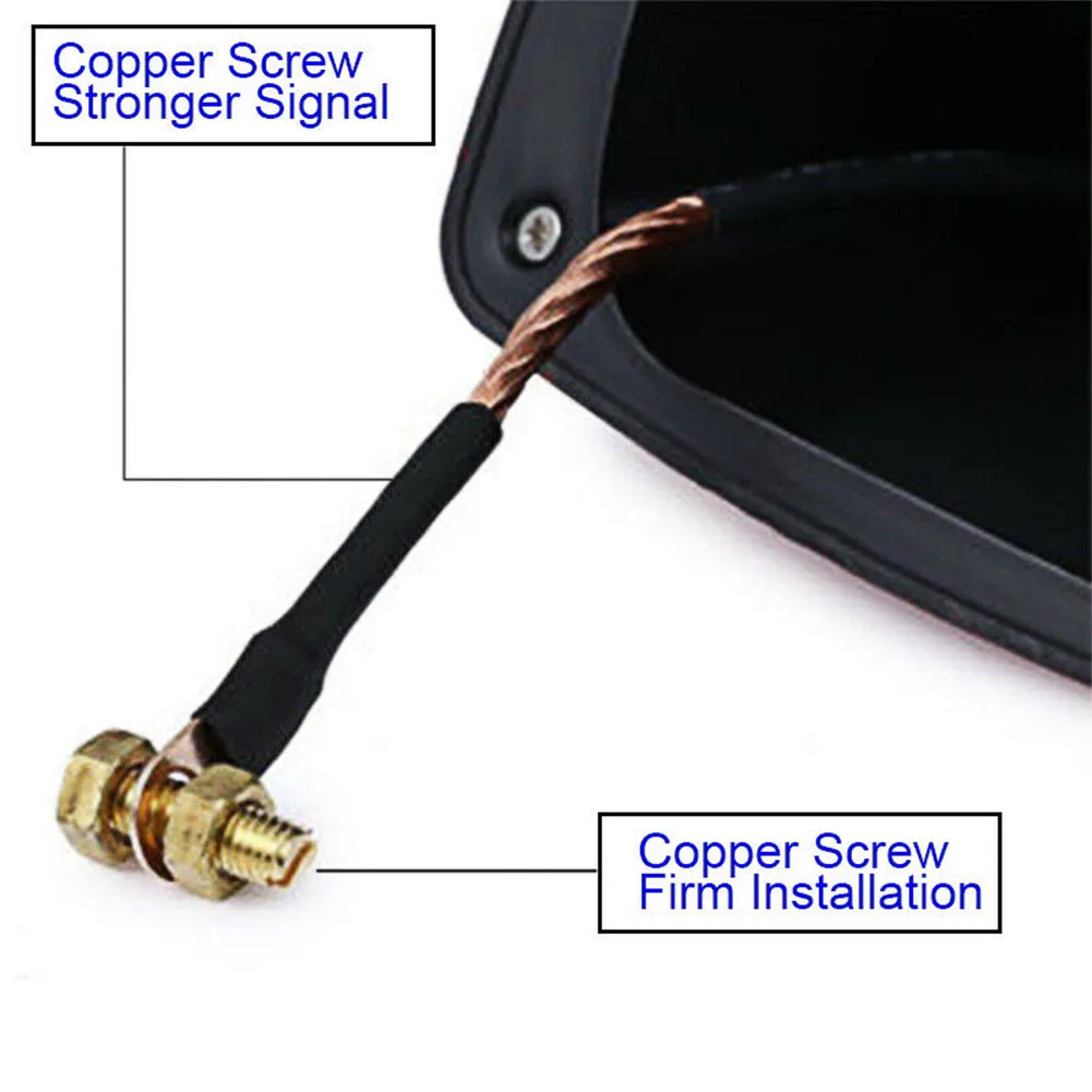 Carbon Fiber Car Fin Universal Roof Antenna Radio FM/AM Decorate Aerial Brand New Car Accessories High Quality And Durable
Carbon Fiber Car Fin Universal Roof Antenna Radio FM/AM Decorate Aerial Brand New Car Accessories High Quality And Durable