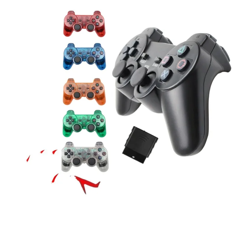 Transparent Color Game Controller For Wireless gamepad 2.4GHz Vibration Controle Gamepad 2
Transparent Color Game Controller For Wireless gamepad 2.4GHz Vibration Controle Gamepad 2